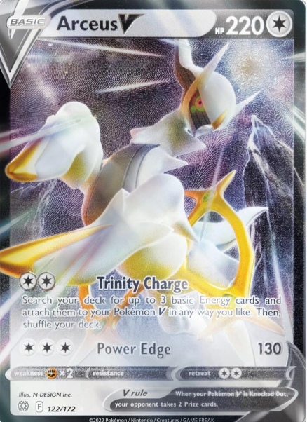 Arceus V - Promo (Metal Card)