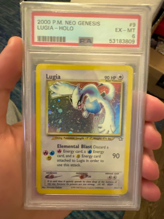 PSA 6 (2000) POKEMON NEO GENESIS LUGIA HOLO