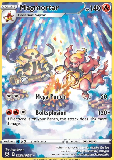 Magmortar Character Rare