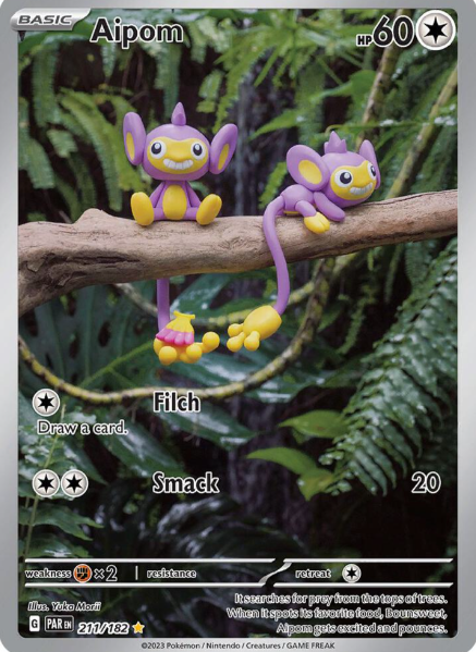 Aipom - illustration Rare