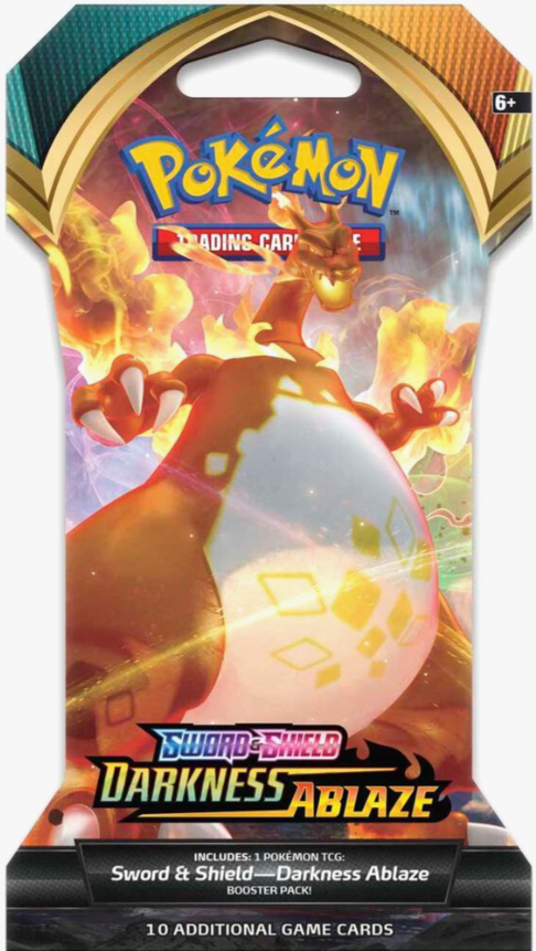 Darkness Ablaze Sleeved Booster Pack